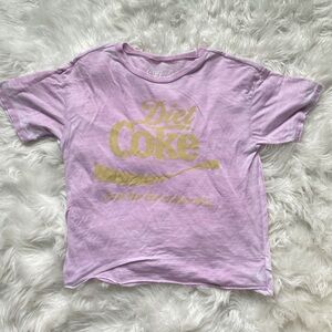 XS Diet Coke Cropped Tee